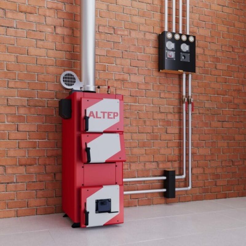 Твердотопливный котел Altep Classic Plus 12 кВт