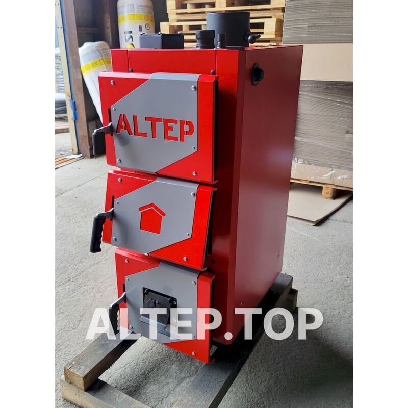 Твердотопливный котел Altep Classic Plus 12 кВт